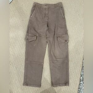 Wilfred Women's Brown Cargo Jeans